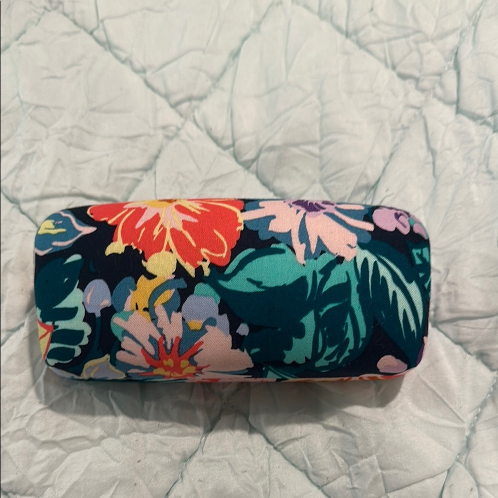 Vera Bradley Floral Print Glasses Case
